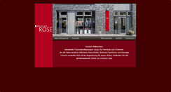 Desktop Screenshot of friseur-rose.com